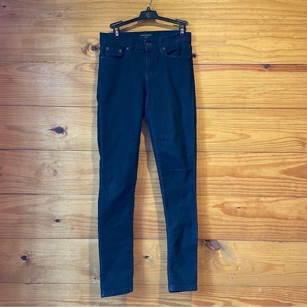 Banana Republic Factory Stretchy Skinny Fit Dark Wash Jeans 26